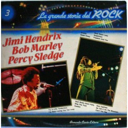LP LA GRANDE STORIA DEL ROCK VOL 3 Jimi Hendrix / Bob Marley / Percy Sledge NM