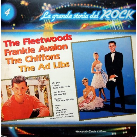 LP La Grande Storia del Rock 4 Fleetwoods, Frankie Avalon, Chiffons, Ad Libs NM