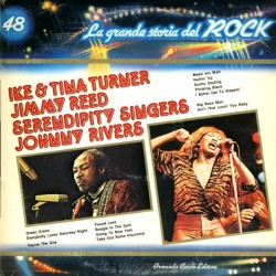 LP La Grande Storia Del Rock 10 Ike & Tina Turner, Jimmy Reed, Serendipity Singers, Johnny Rivers Lp - NM