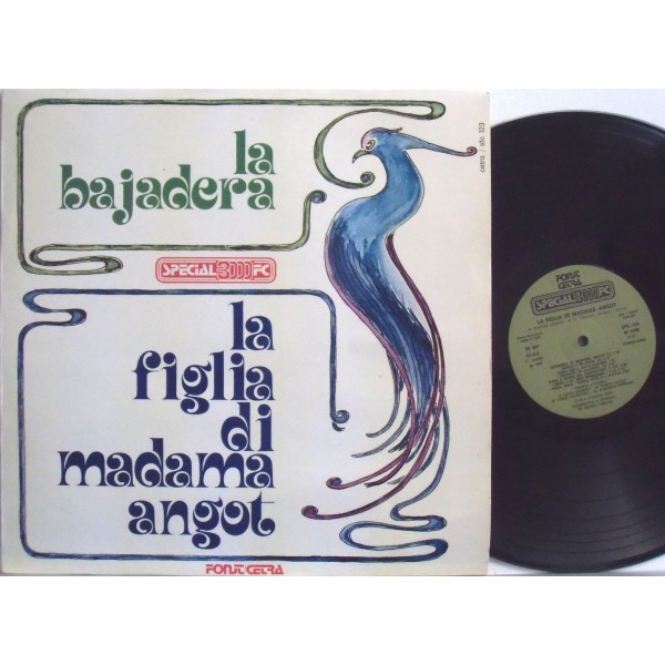 LP LA BAJADERA LA FIGLIA DI MADAMA ANGOT CESARE GALLINO Kalmann Lecocq 1976