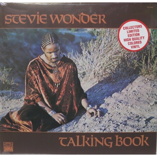 LP STEVIE WONDER- TALKING BOOK MOTOWN T6319S1 LIMITED COLORED