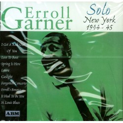 CD Erroll Garner- solo new york 1944-45