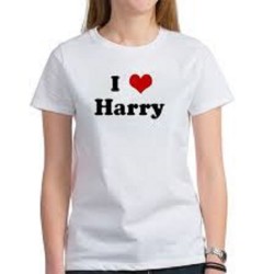 Maglia bianca I Love Harry