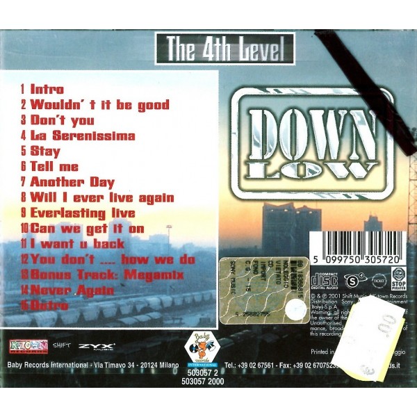CD Down Low- the 4th level