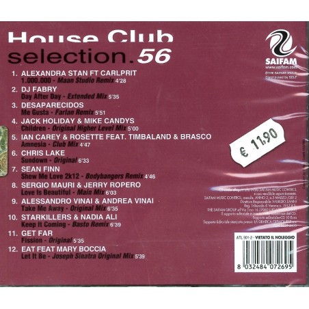 CD House Club 56