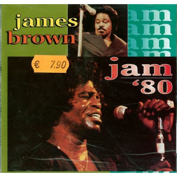 CD James Brown- jam '80 - 752211202222