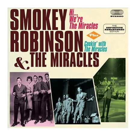 CD Smokey Robinson & the Miracles- hi we're the miracles/cookin' with the miracles 8436542012560