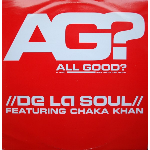 CDs De La Soul feat Chaka Khan- all good?