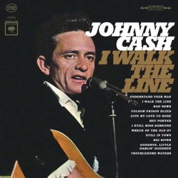 LP JOHNNY CASH " I WALK THE...
