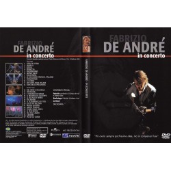 DVD Fabrizio De Andrè in concerto