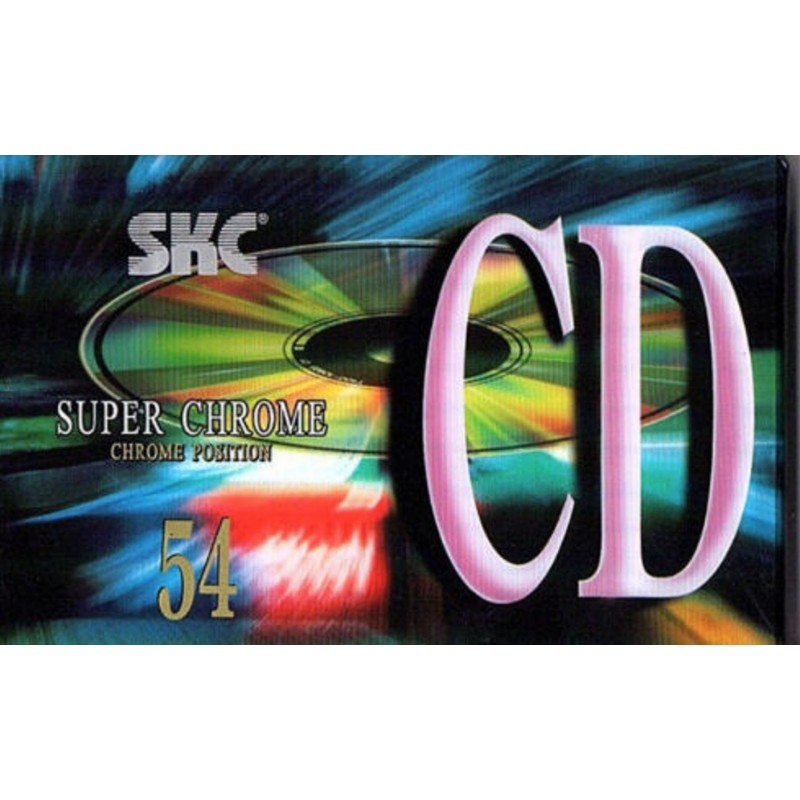 Musicassette audio SKC SPER CHROME CD 54 minuti vergini 8801158602779