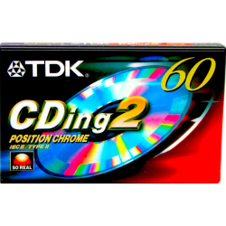 MUSICASSETTA TDK CDing2...