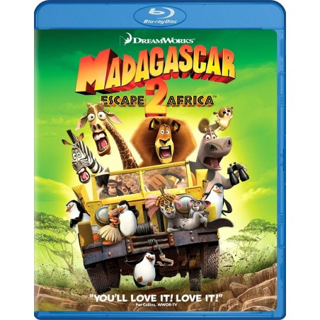 DVD (BLU RAY ) Madagascar 2