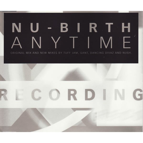 LP Nu-Birth anytime original mix and new mixes by tuff jam and gant 6349041085646