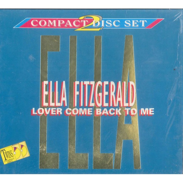 CD Ella Fitzgeraldlover come back to me DOPPIO ALBUM