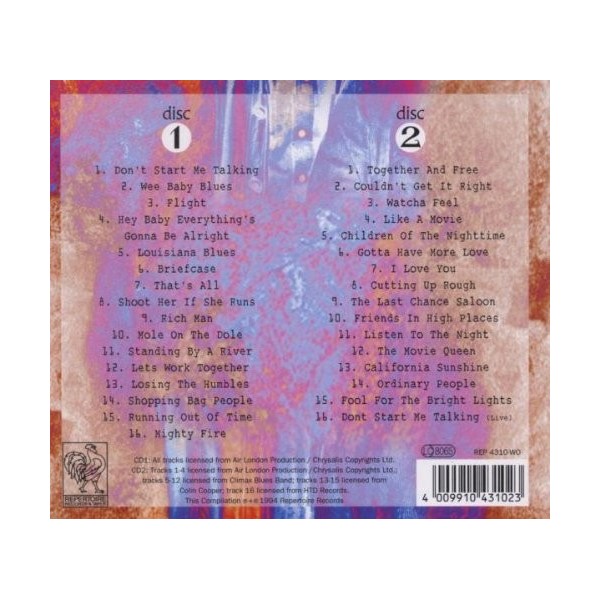 CD The Climax Blues Band 25 years 1968-1993 DOPPIO ALBUM