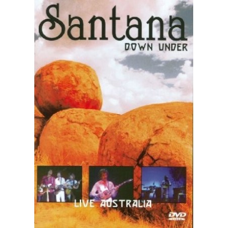 DVD Carlos Santana down under live australia