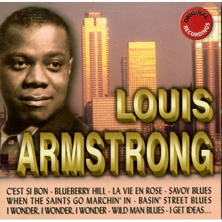 CD ORIGINAL RECORDING Louis Armstrong 3565382005014