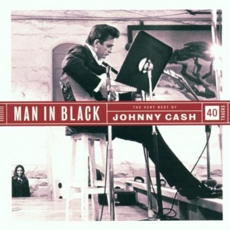 CD Johnny Cash man in black (doppio disco) 5099750634523