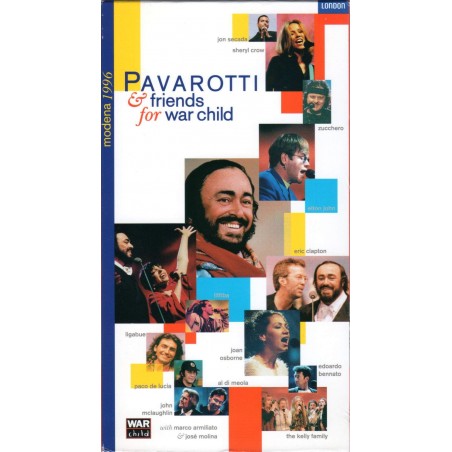 VHS PAVAROTTI & FRIENDS FOR WAR CHILD 044007410233