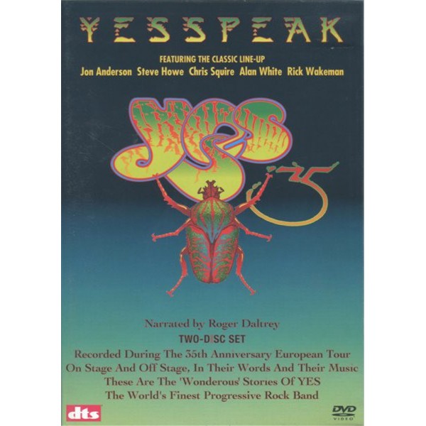 DVD YESSPEAK - YES 2DVD 825646311125