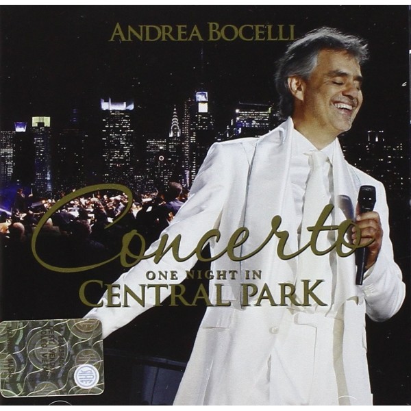 CD Andrea Bocelli Concerto - One Night in Central Park - 8033120983047