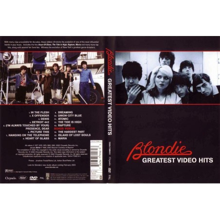 DVD BLONDIE - GREATEST VIDEO HITS 724347799693