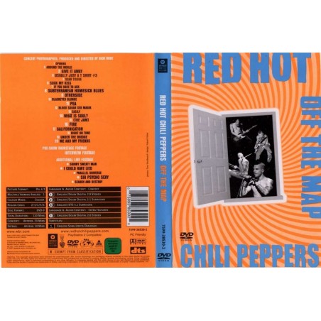 DVD RED HOT CHILI PEPPERS - OFF THE MAP 075993853025