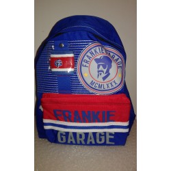 Zaino Blu Americano Frankie Garage - 8011688070812