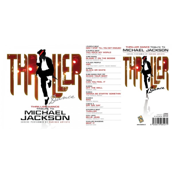 CD THRILLER DANCE TRIBUTE TO MICHAEL JACKSON -8030615065271