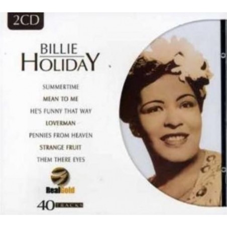 CD BILLIE HOLIDAY (2CD) Real Gold 8712155093319