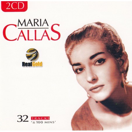 CD MARIA CALLAS - REAL GOLD (2CD) 8712155092602