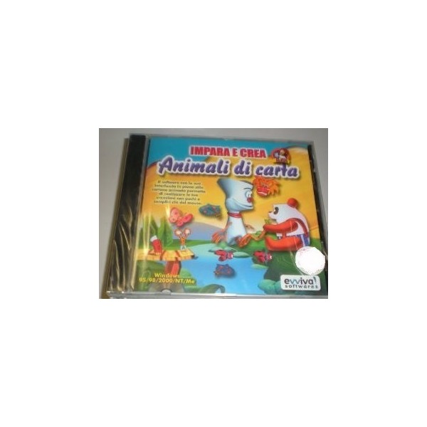 CD-ROM IMPARA E CREA - ANIMALI DI CARTA - FINSON8015126161056