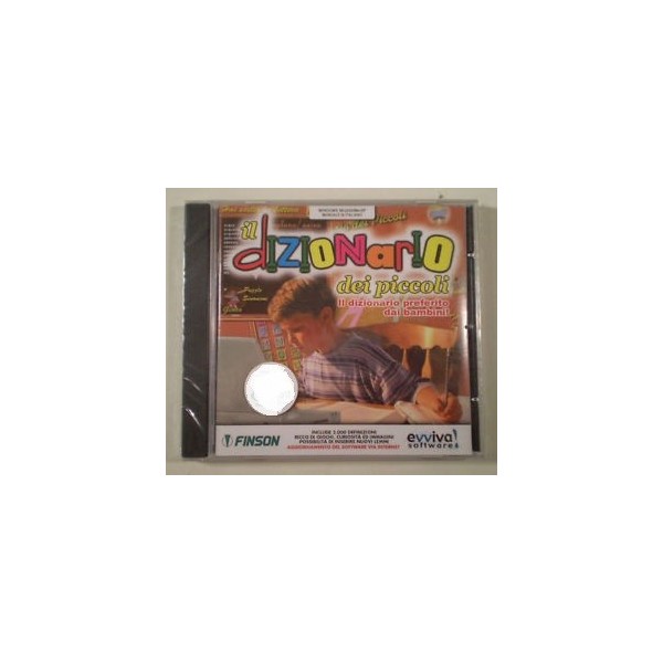 CD-ROM IL DIZIONARIO DEI PICCOLI - IL DIZIONARIO PREFERITO DAI BAMBINI 8015126161674