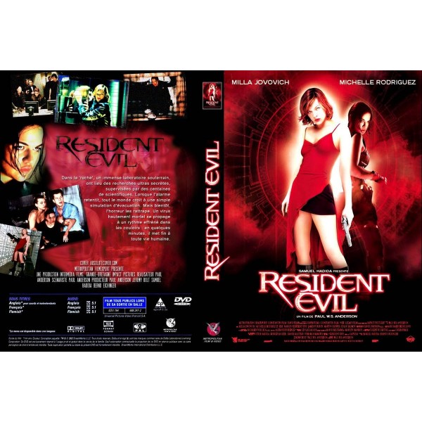 DVD RESIDENT EVIL