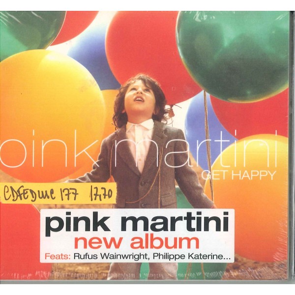 CD PINK MARTINI GET HAPPY 3298498288117