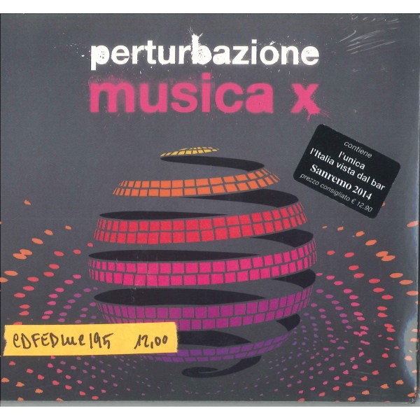 CD PERTURBAZIONE MUSICA X 8032853990438