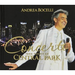 CD ANDREA BOCELLI CONCERTO ONE NIGHT IN CENTRAL PARK CD + DVD DELUXE EDITION 8033120983054