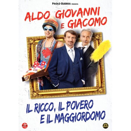 DVD ALDO GIOVANNI E GIACOMO IL RICCO, IL POVERO E IL MAGGIORDOMO 5051891128910