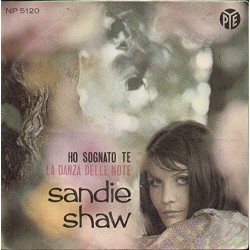 LP SANDIE SHAW HO SOGNATO TE LA DANZA DELLE NOTE 7'' 45 GIRI