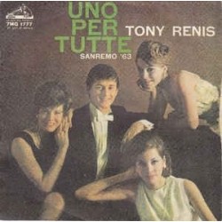 LP TONY RENIS Uno Per Tutte / Le Ciliege 7'' 45 GIRI