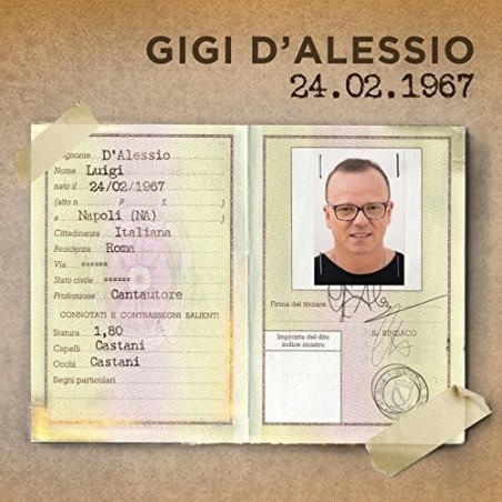 CD GIGI D'ALESSIO 24.02.1967 889854013226