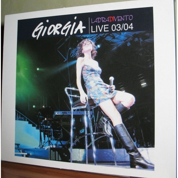 DVD GIORGIA LADRA DI VENTO LIVE 03/04 EDITORIALE 0602561383792