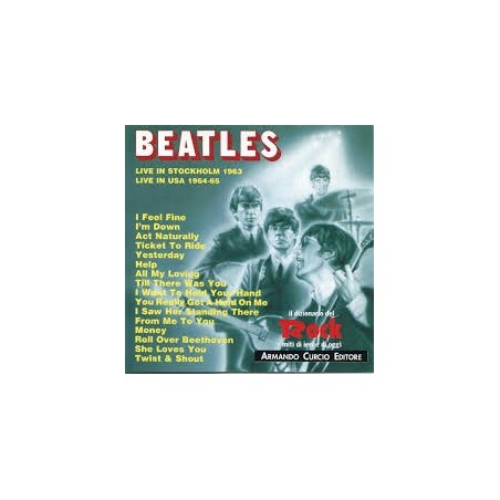 CD BEATLES LIVE IN STOCKHOLM 1963 - LIVE IN USA 1964-65