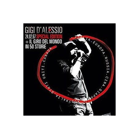 CD GIGI D'ALESSIO 24.02.67 SPECIAL EDITION + IL GIRO DEL MONDO IN 50 STORIE 889854745820
