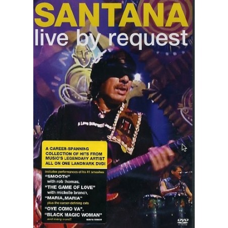 DVD SANTANA LIVE BY REQUEST 828767065090