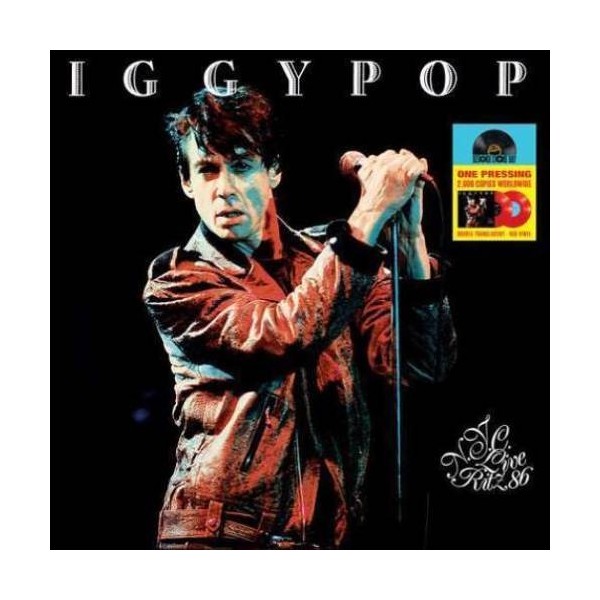 LP 12" IGGY POP LIVE RITZ N.Y.C. 86 RSD 2018 3700477828110